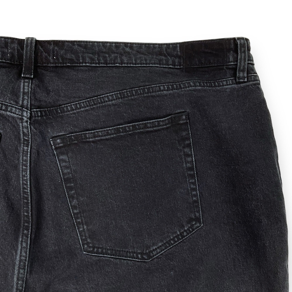 Abercrombie & Fitch Jeans Women 24W (49x30.5) Black Curve Love The Dad Plus NWT - Picture 10 of 10